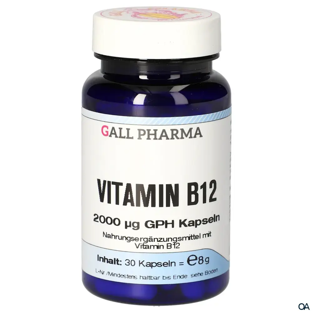 Gall Pharma Vitamin B12 2000 mcg Kapseln