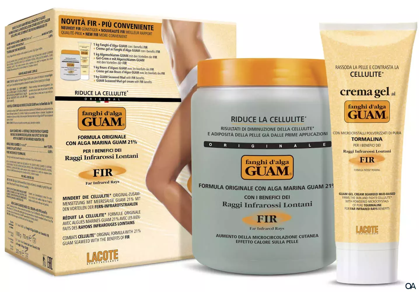 Guam Algenfango Kurpackung 1000g plus Gel Guam Algenfango Kurpackung 1000g plus Gel