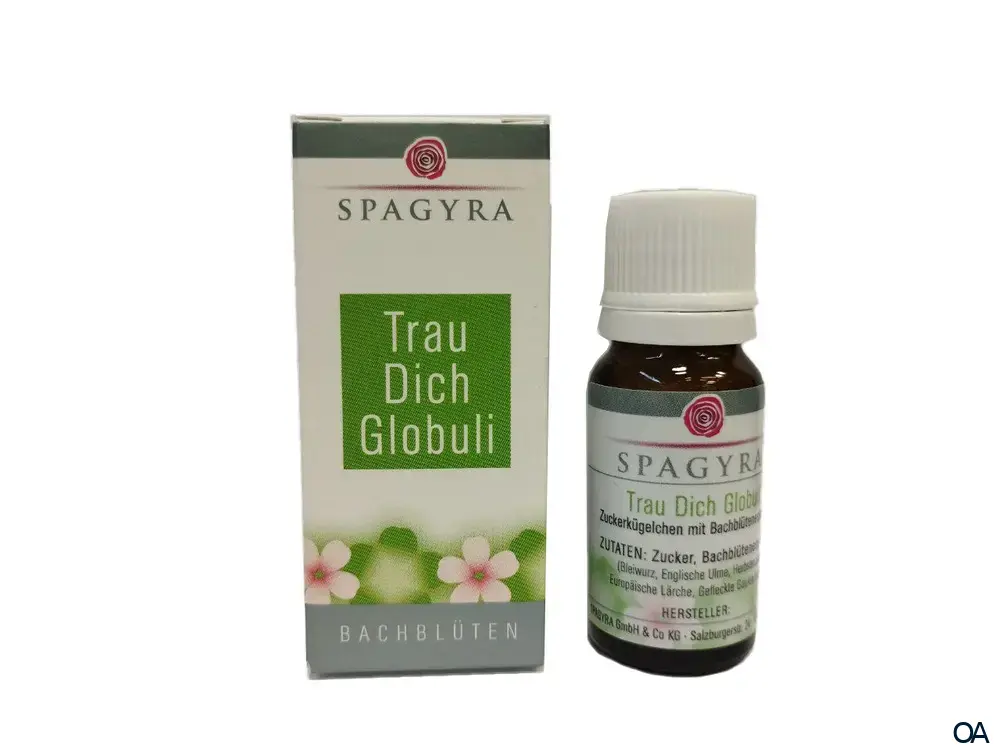 Spagyra Trau Dich Bachblüten Globuli