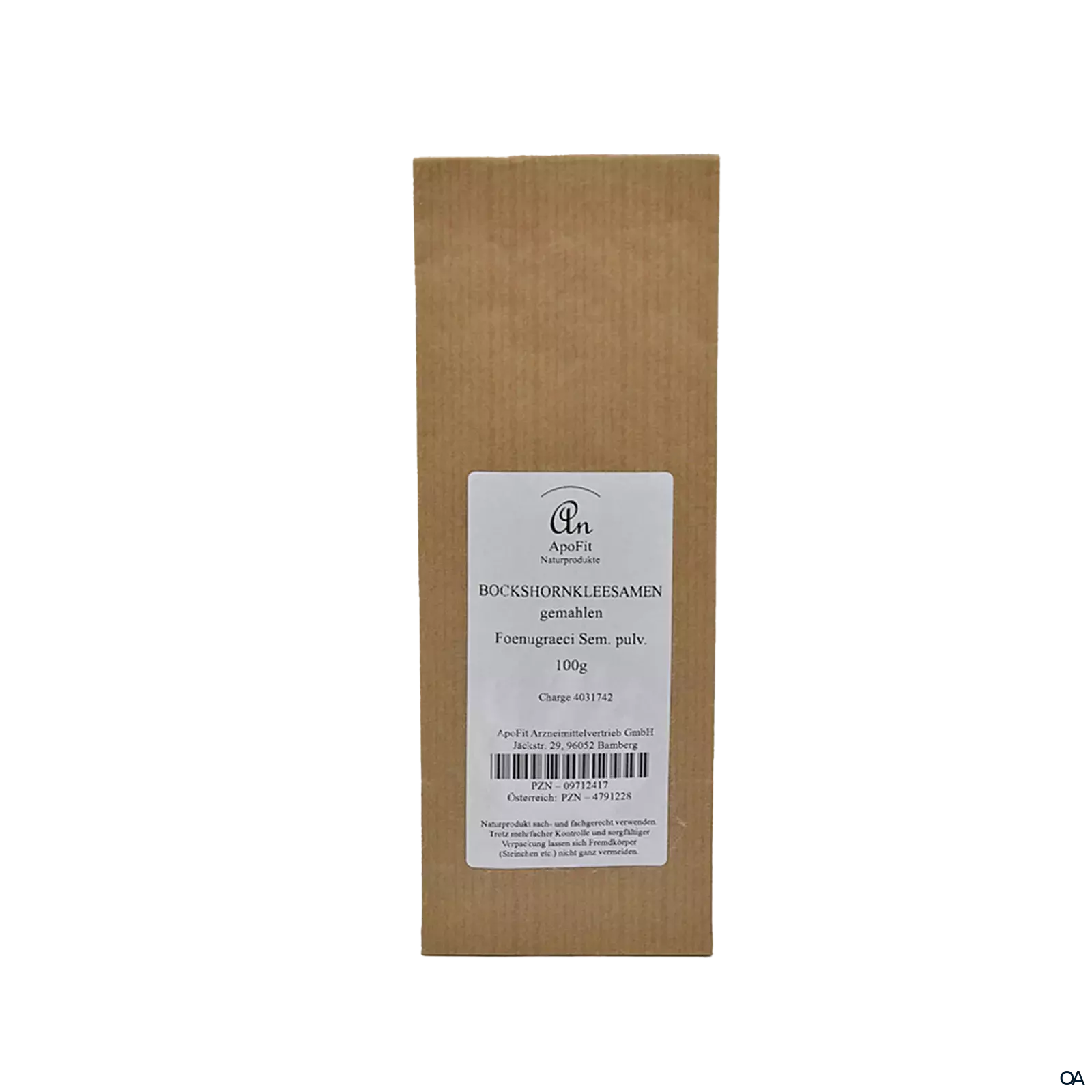 ApoFit Bockshornkleesamen gemahlen ApoFit Bockshornkleesamen gemahlen