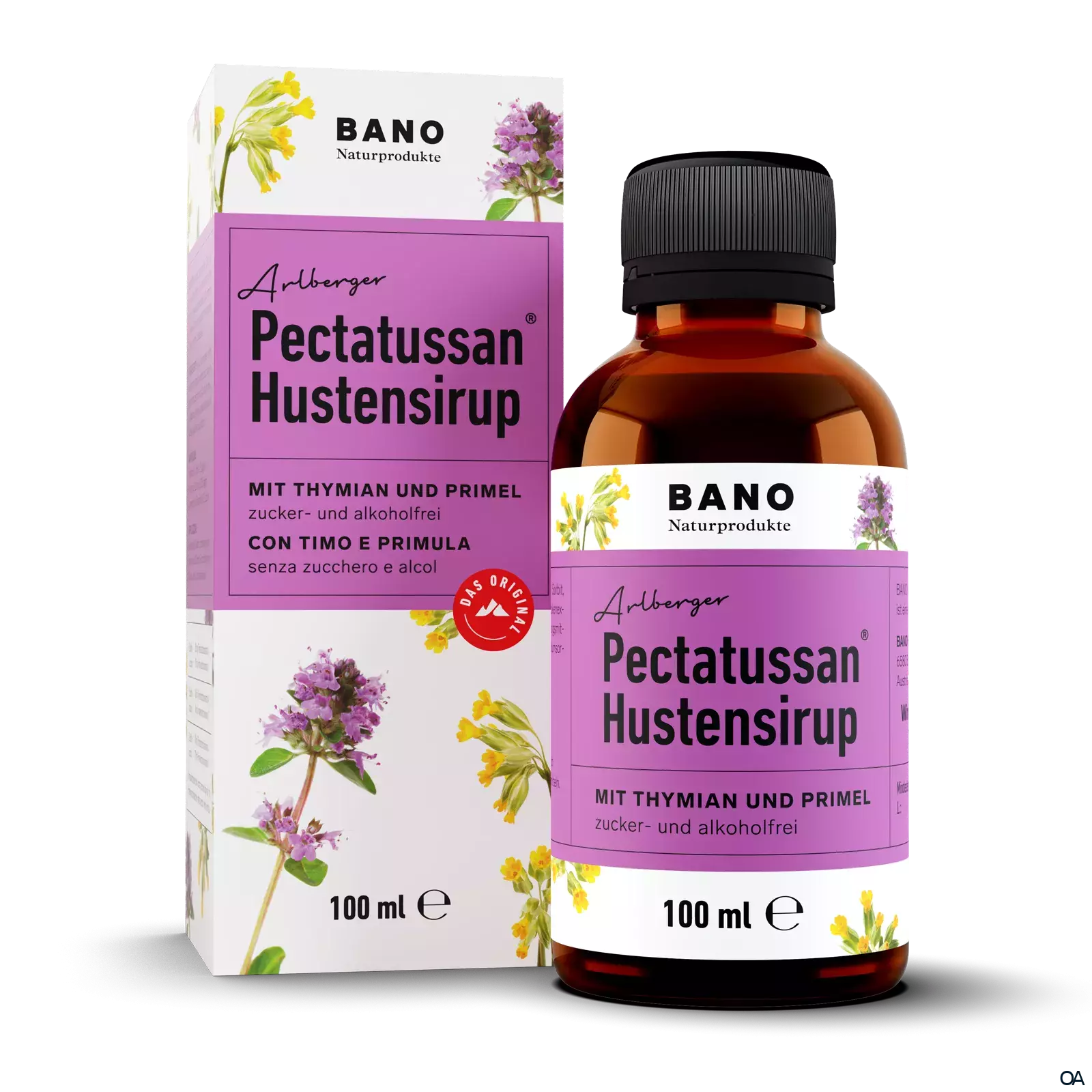 BANO Arlberger Pectatussan Hustensirup BANO Arlberger Pectatussan Hustensirup