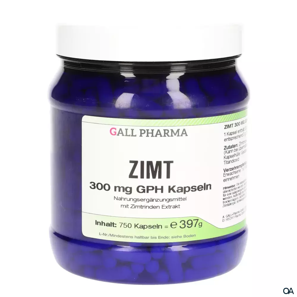 Gall Pharma Zimt 300 mg Kapseln