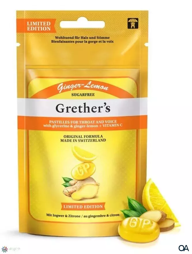 Grether’s Ginger Lemon Weichpastillen