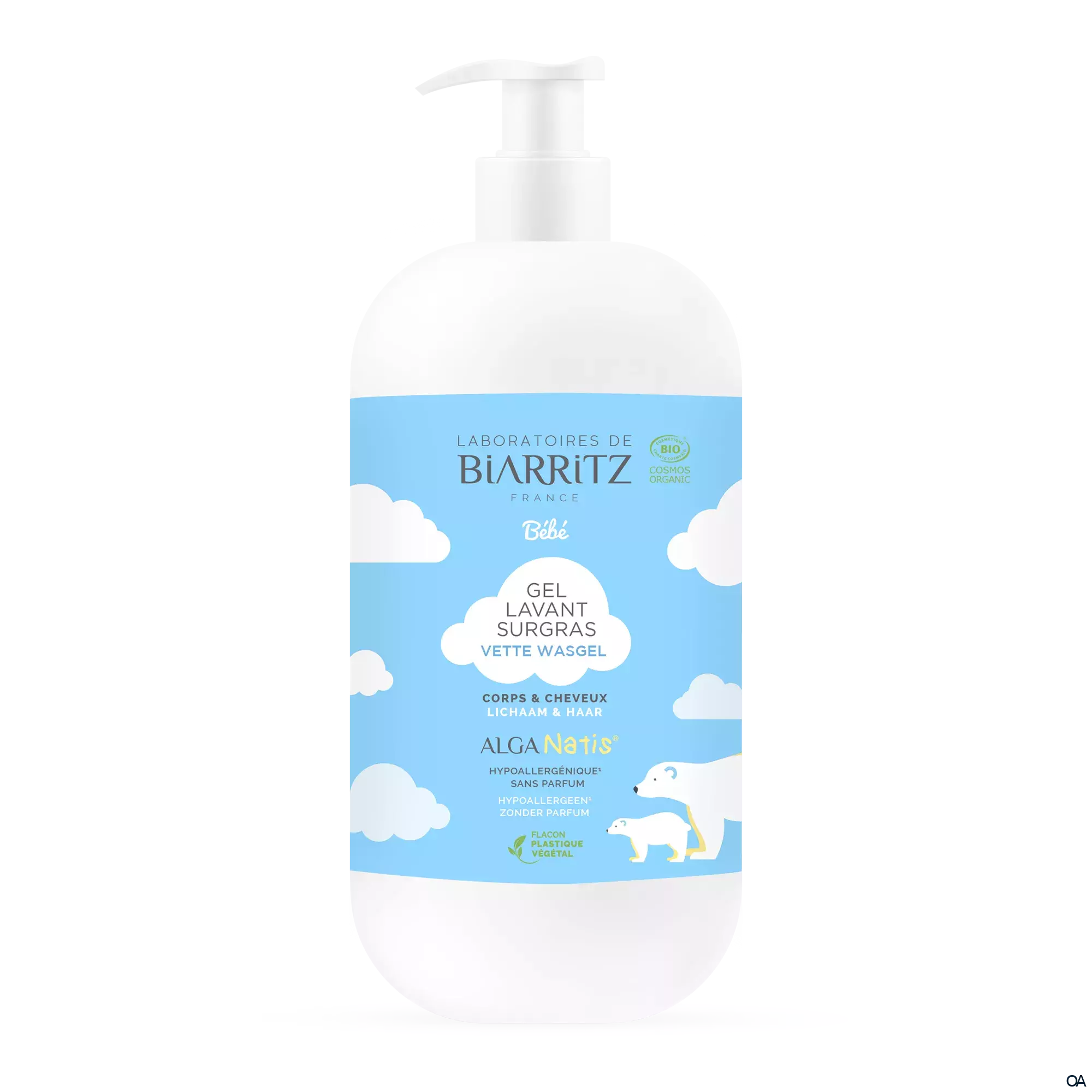 Alga Natis rückfettendes Waschgel bio 500 ml LdB Alga Natis rückfettendes Waschgel bio 500 ml LdB