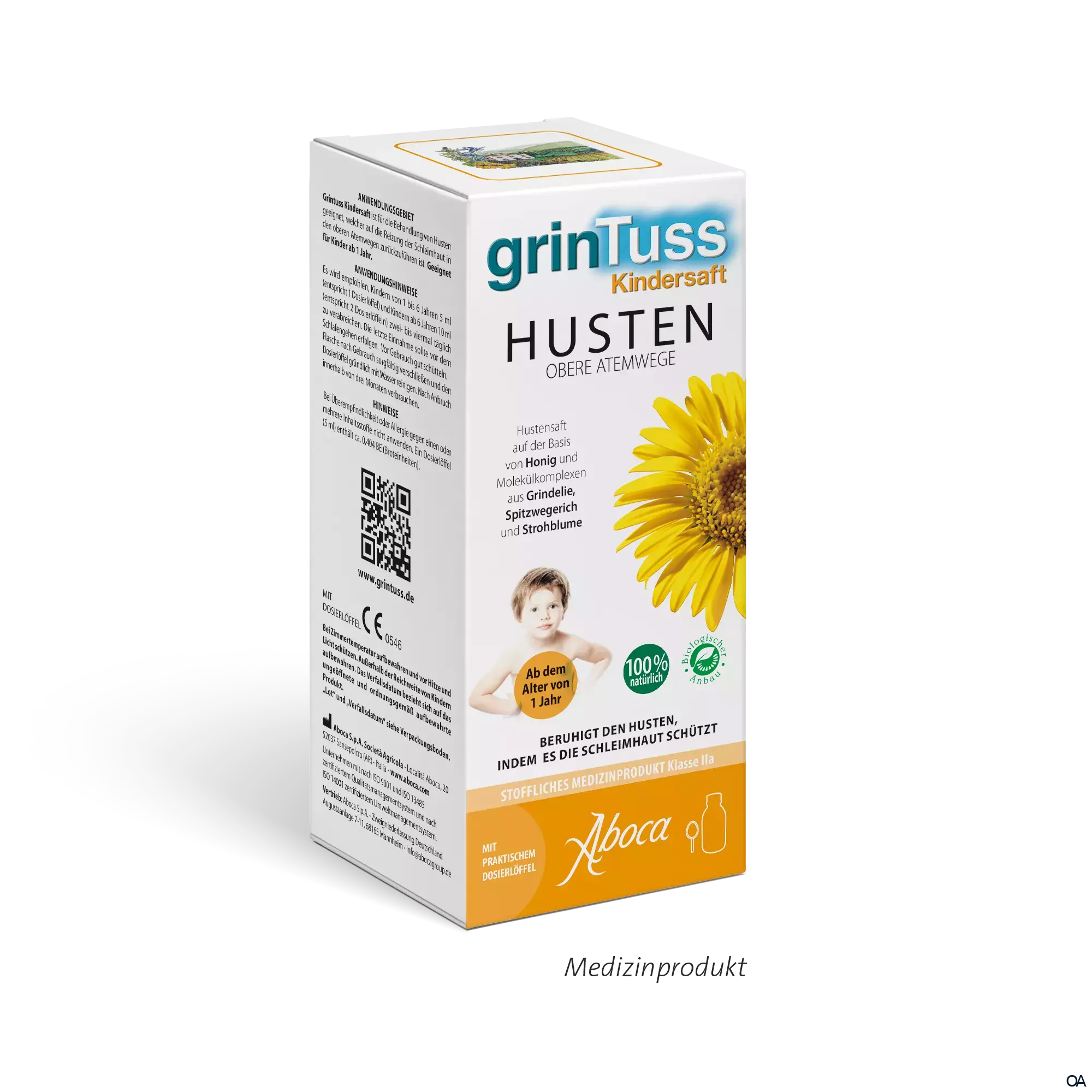 Aboca Grintuss Hustensaft für Kinder Aboca Grintuss Hustensaft für Kinder