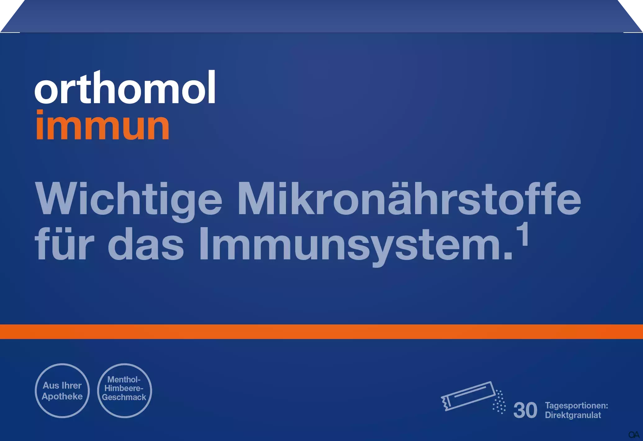 Orthomol Immun Direktgranulat Menthol-Himbeere