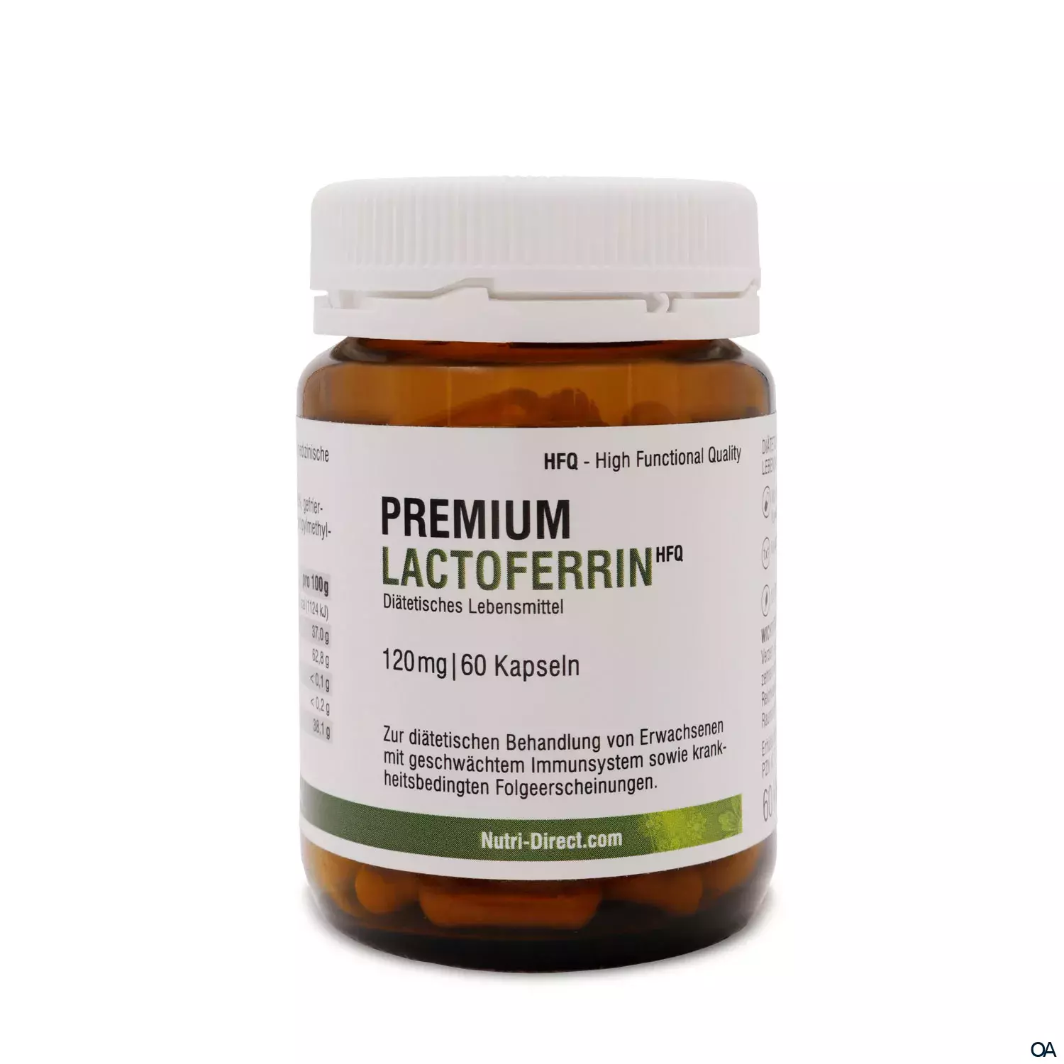 Natura Trading Lactoferrin 120 mg Kapseln
