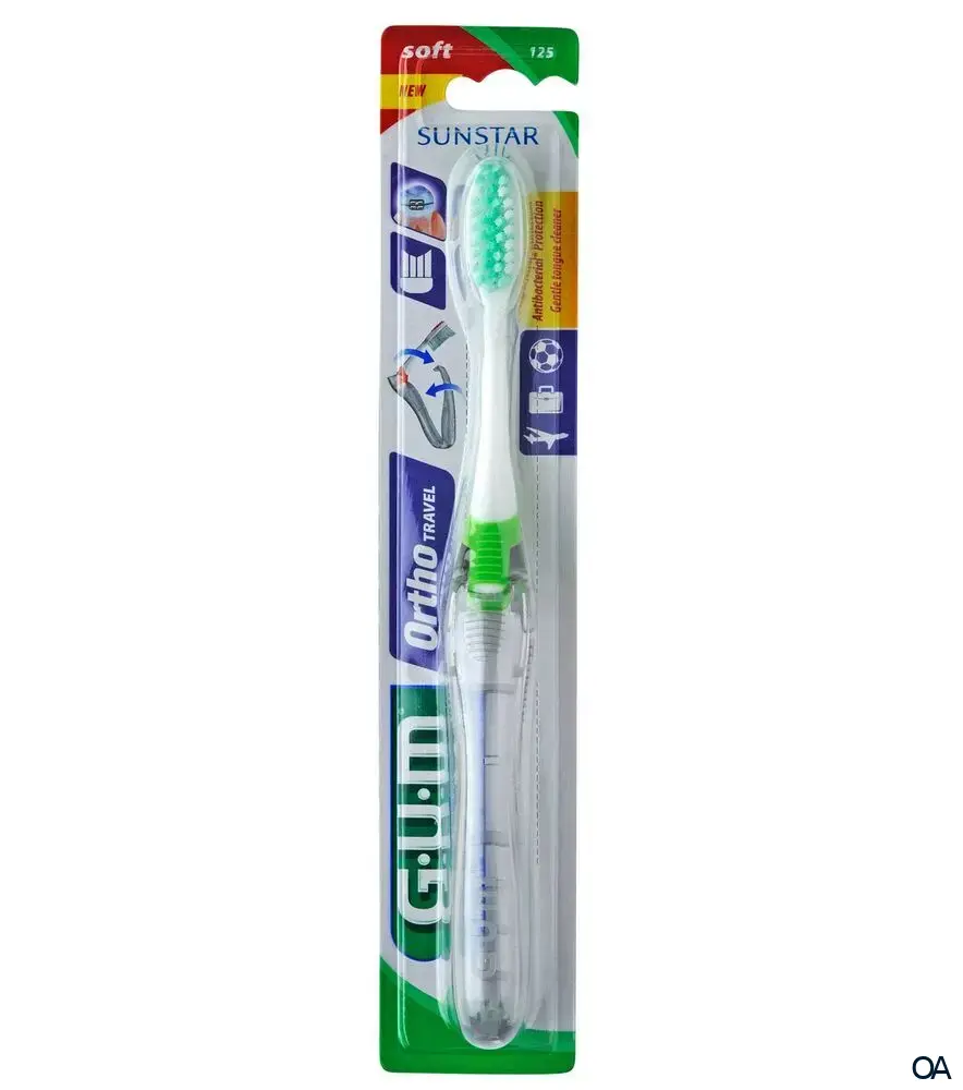 GUM® ORTHO Reisezahnbürste (soft)