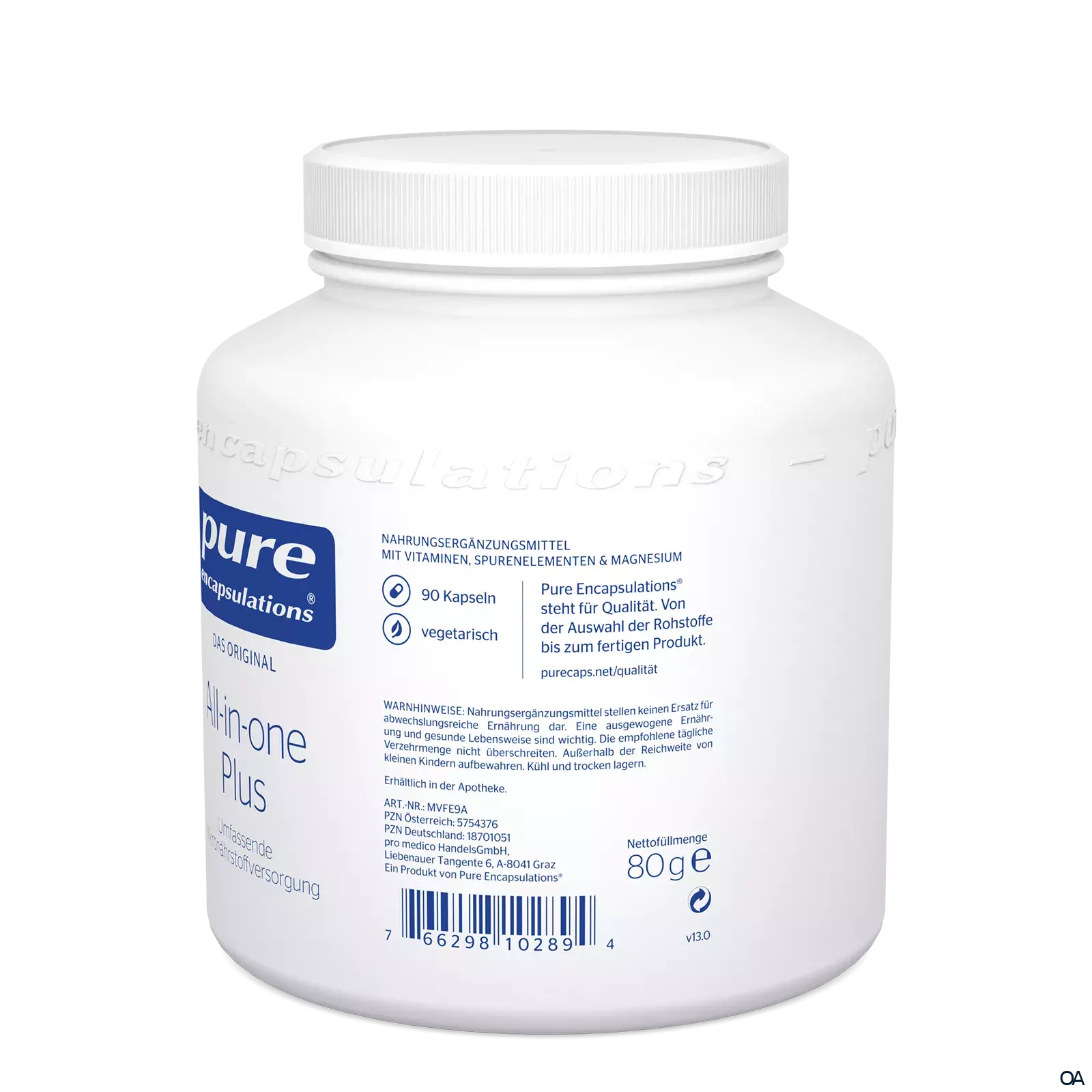 pure encapsulations® All-in-one Plus Kapseln