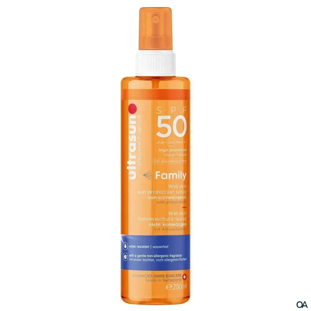 ULTRASUN Family Wet Skin Spray SPF50 ULTRASUN Family Wet Skin Spray SPF50