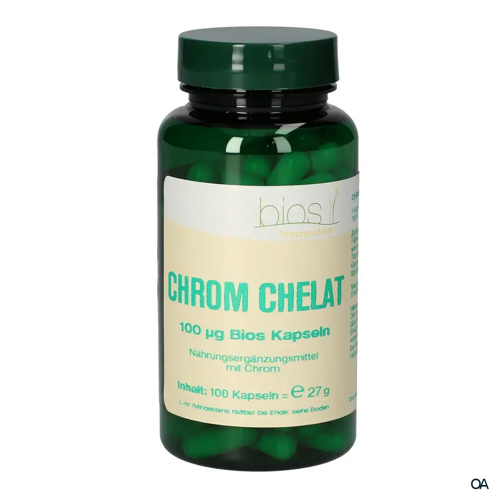 Bios Chrom Chelat 100 mcg Kapseln Bios Chrom Chelat 100 mcg Kapseln