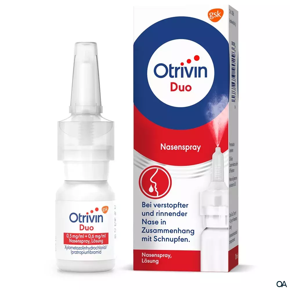 Otrivin® Duo 0,5 mg/ml + 0,6 mg/ml Nasenspray