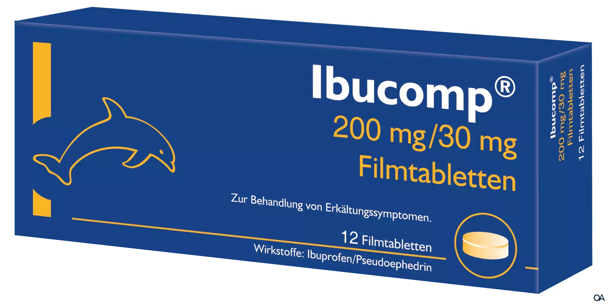 Ibucomp 200 mg/30 mg Filmtabletten 