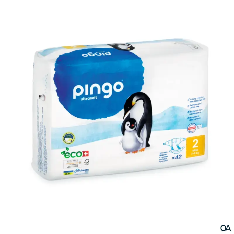 pingo® ultrasoft Bio Windeln Mini 3 - 6 kg