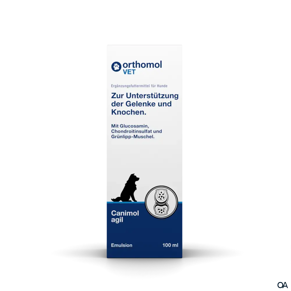 Orthomol VET Canimol agil Emulsion für Hunde