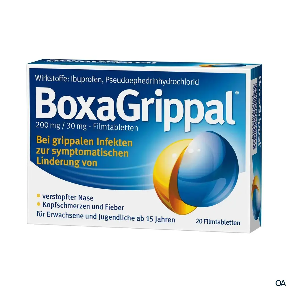BoxaGrippal® 200 mg/30 mg Filmtabletten BoxaGrippal® 200 mg/30 mg Filmtabletten