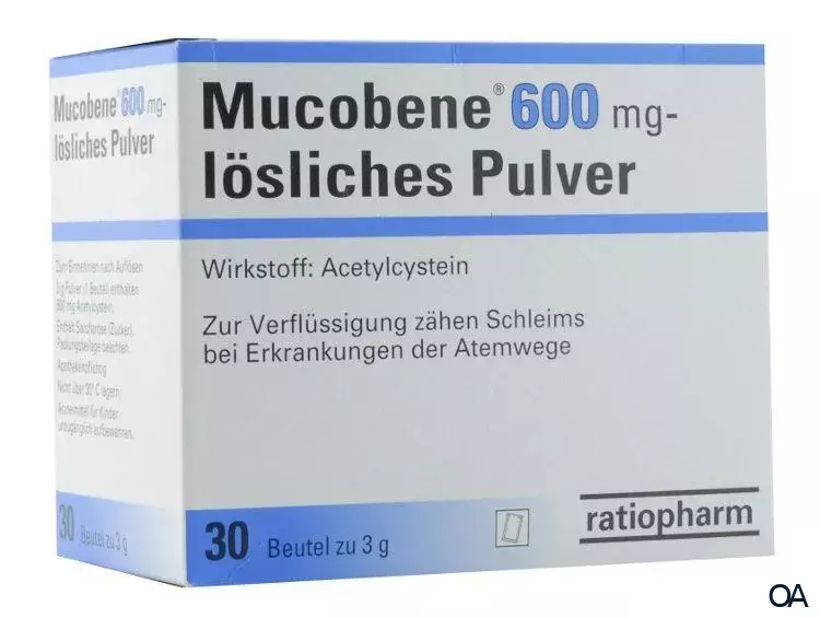 Mucobene® 600 mg lösliches Pulver