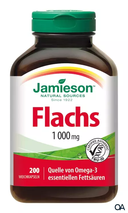 Jamieson Leinöl 1000 mg Kapseln Jamieson Leinöl 1000 mg Kapseln