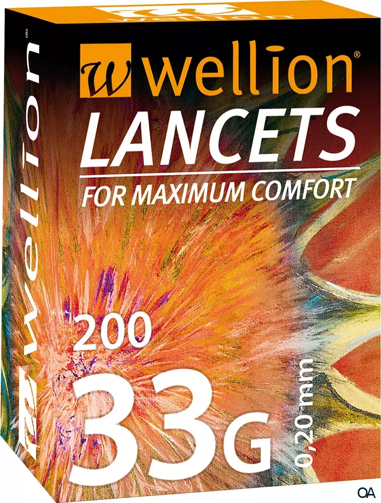 Wellion® LANCETS - 33G Lanzetten