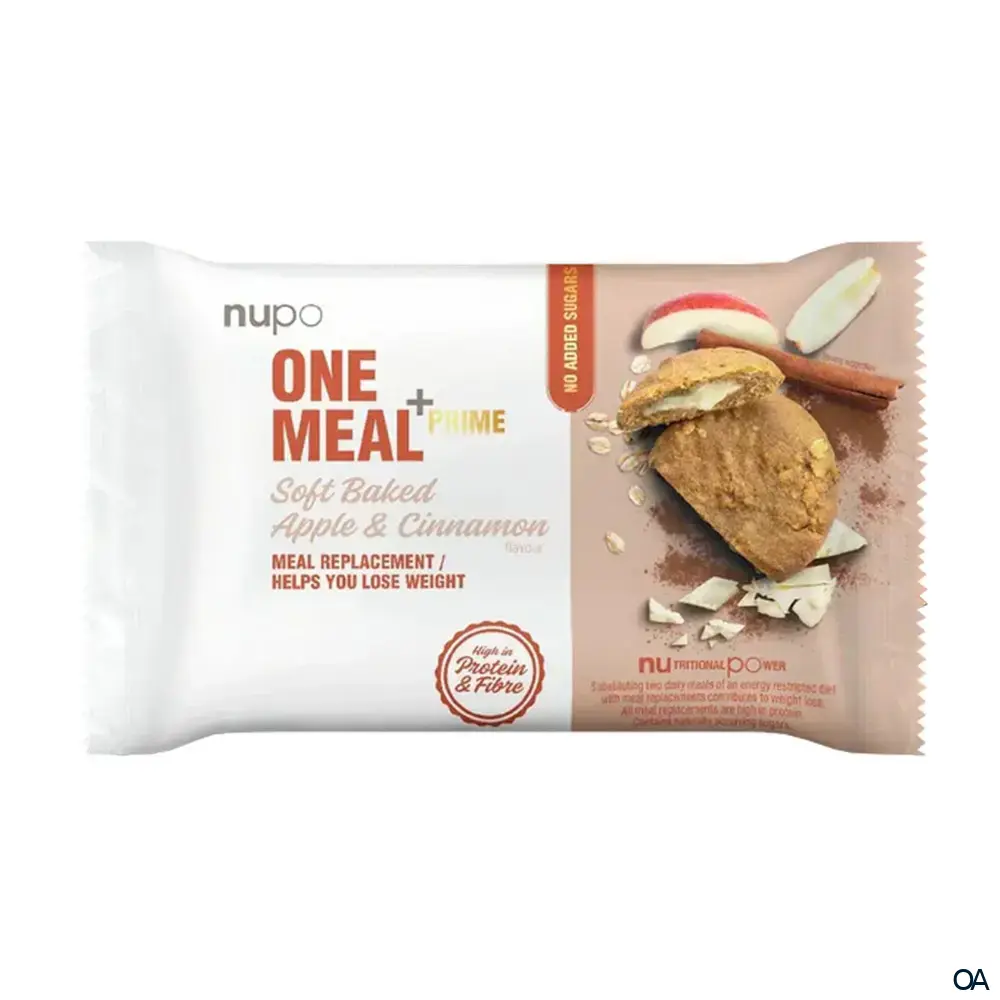 Nupo One Meal +Prime Soft Baked Apple & Cinnamon