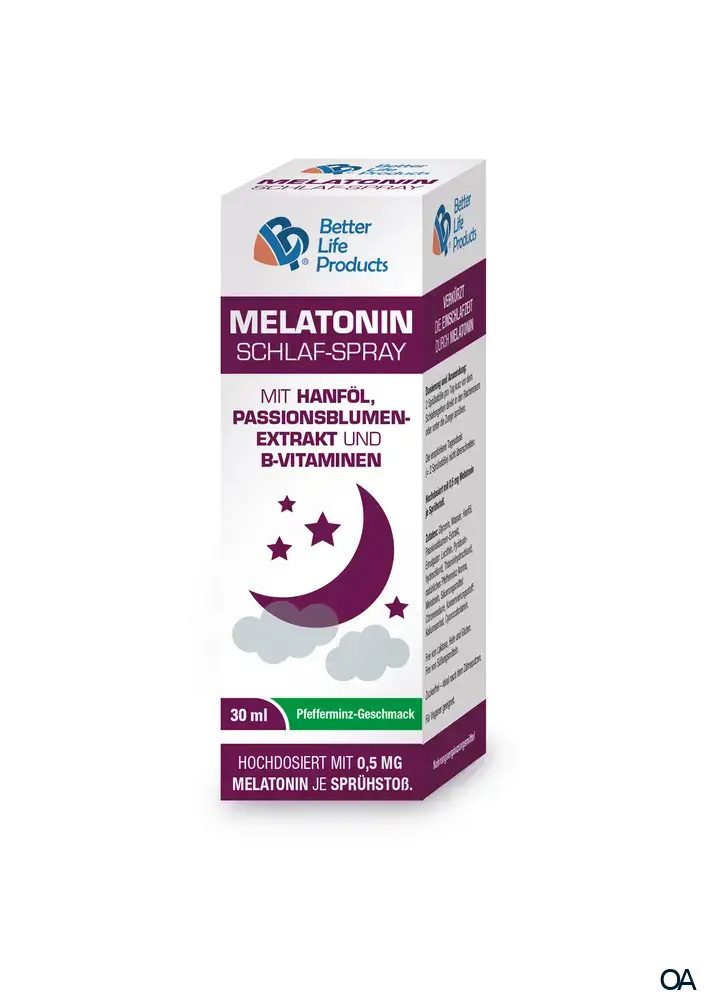 Better Life Products® Melatonin Schlaf-Spray