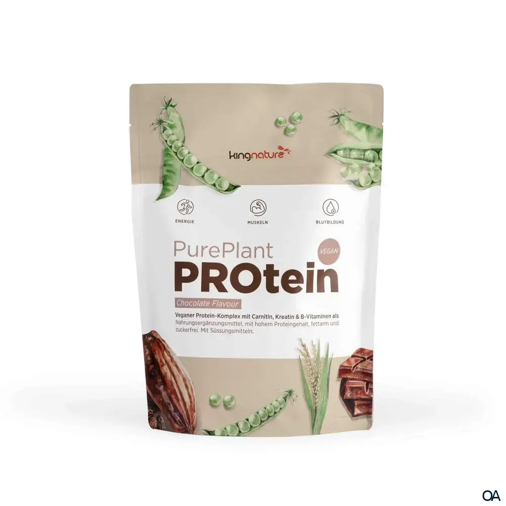 Kingnature PurePlantPROtein Pulver Schokolade