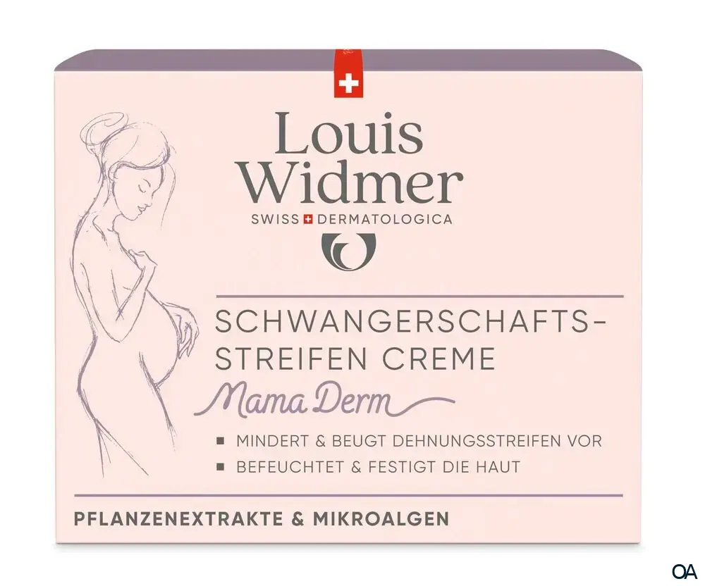 Louis Widmer bodycare MamaDerm Schwangerschaftsstreifen Creme - leicht parfümiert Louis Widmer bodycare MamaDerm Schwangerschaftsstreifen Creme - leicht parfümiert