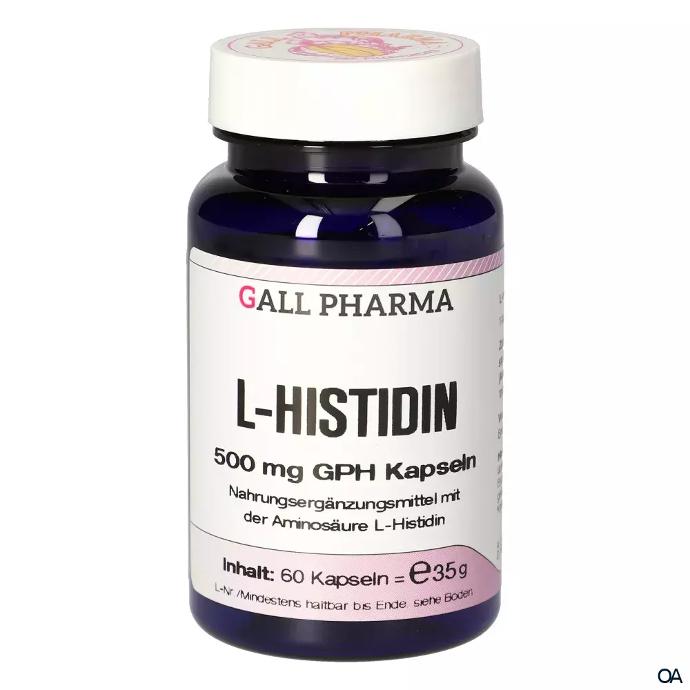 Gall Pharma L-Histidin 500 mg Kapseln