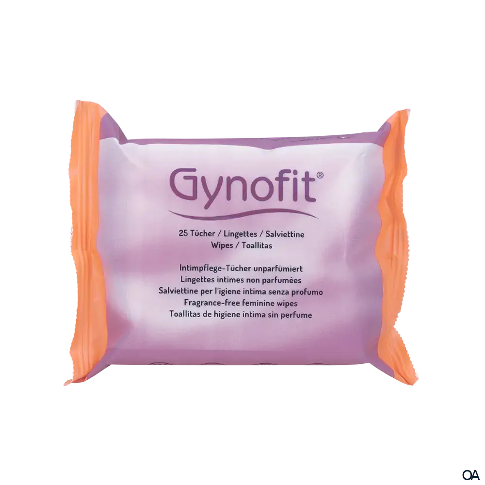 Gynofit® Intimpflege-Tücher unparfümiert Gynofit® Intimpflege-Tücher unparfümiert