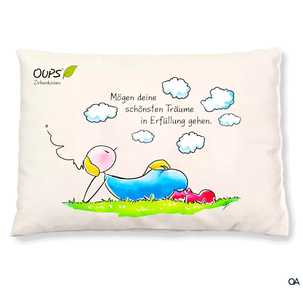 OUPS Zirbenkissen - Mögen deine schönsten Träume in Erfüllung gehen OUPS Zirbenkissen - Mögen deine schönsten Träume in Erfüllung gehen
