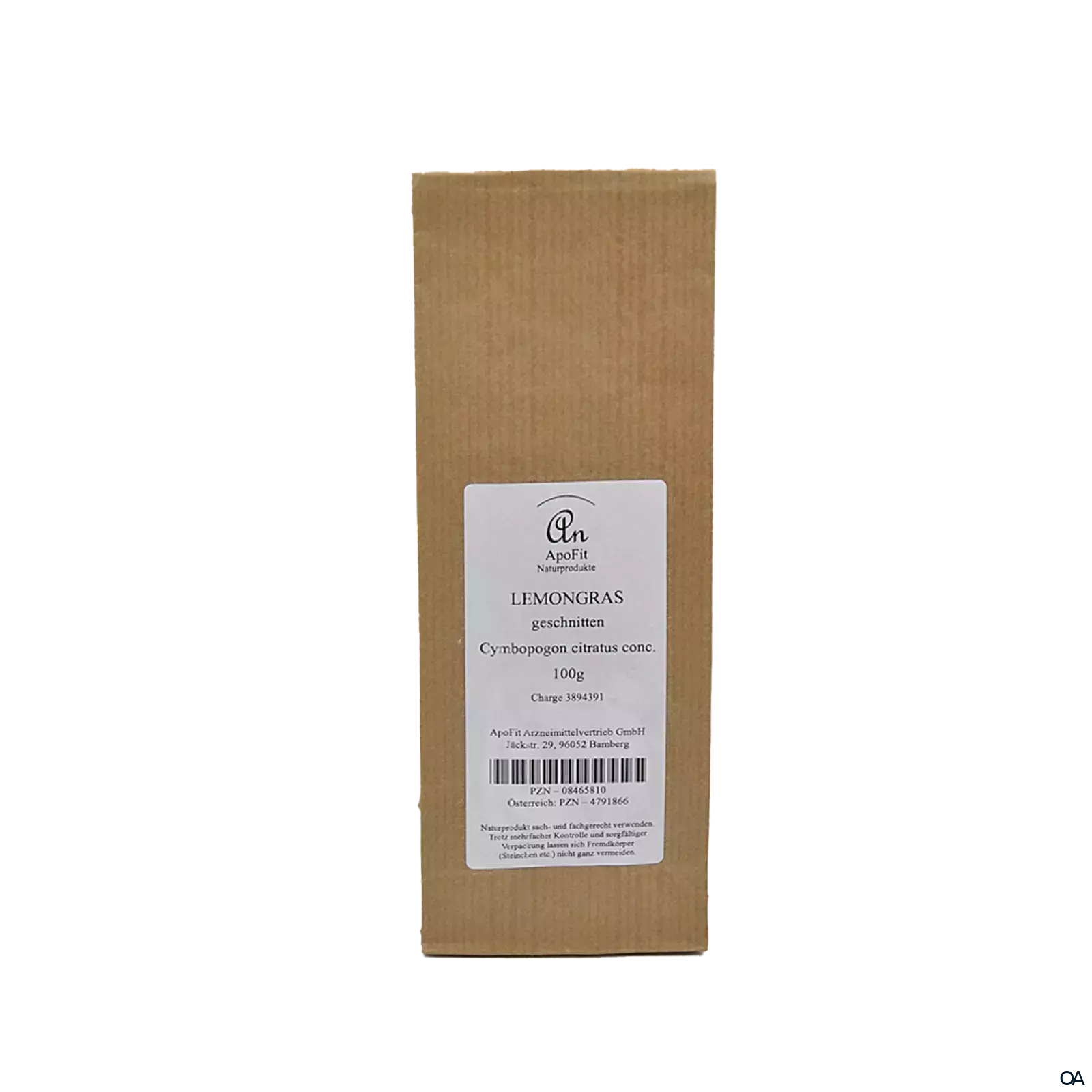 ApoFit Lemongras geschnitten ApoFit Lemongras geschnitten