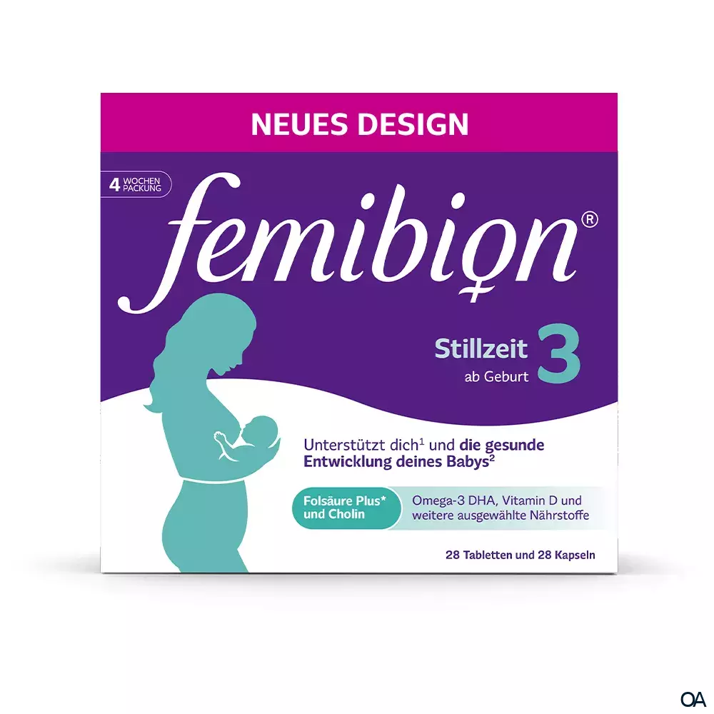 Femibion® 3 Stillzeit Tabletten + Kapseln