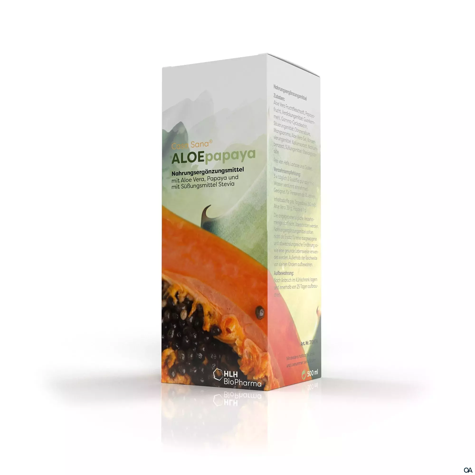 Casa Sana Aloepapaya Flüssigkeit Casa Sana Aloepapaya Flüssigkeit