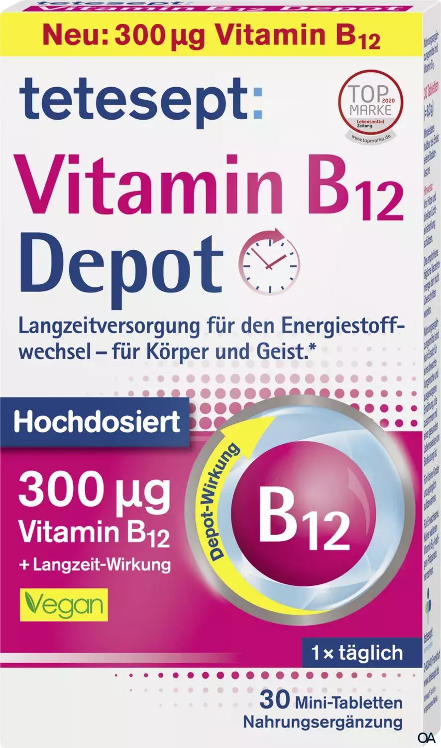 tetesept Vitamin B12 Depot Filmtabletten