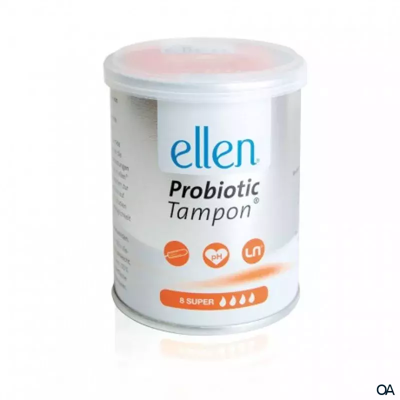 Ellen Probiotic Tampons super 8 Stück Ellen Probiotic Tampons super 8 Stück