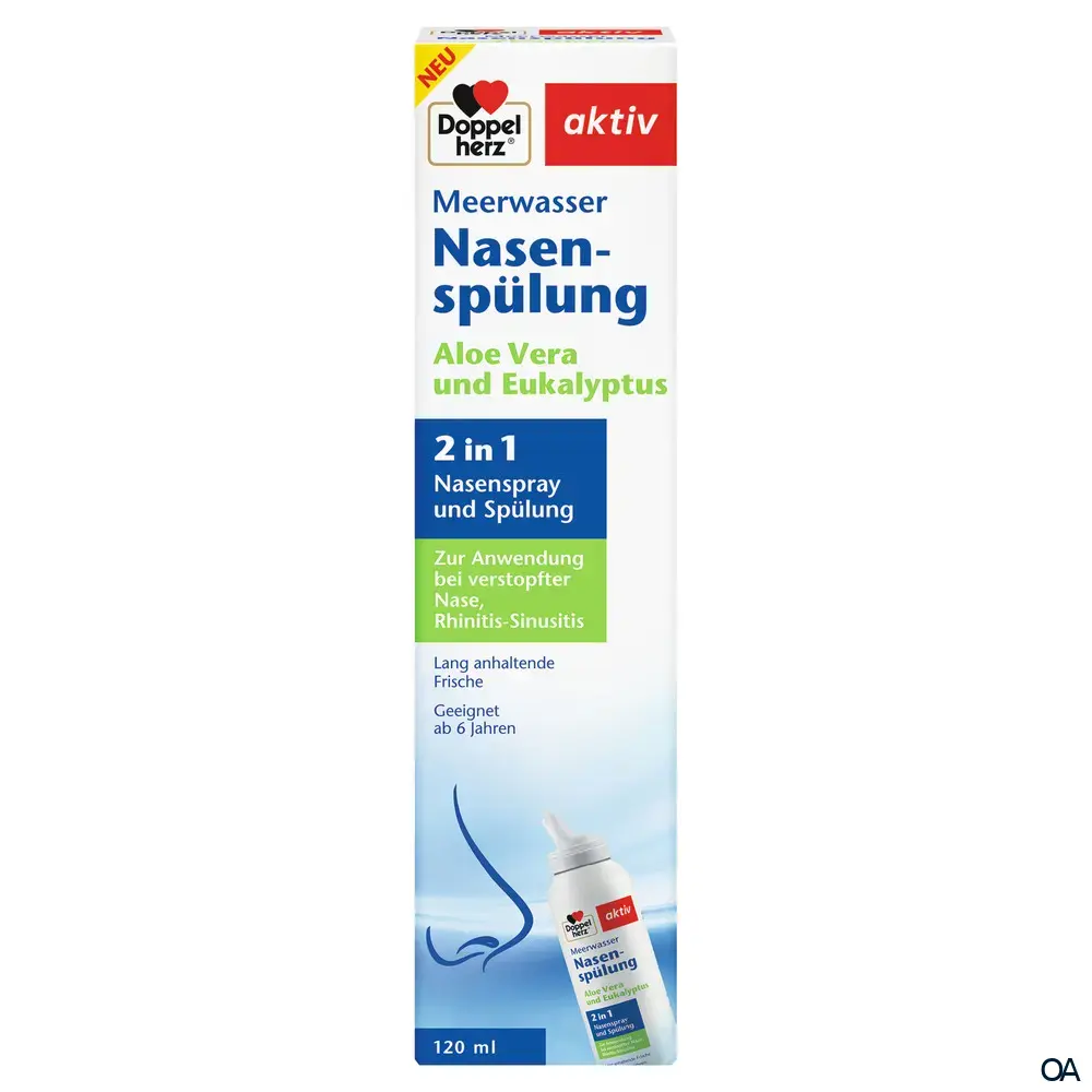 Doppelherz aktiv Meerwasser Nasenspülung