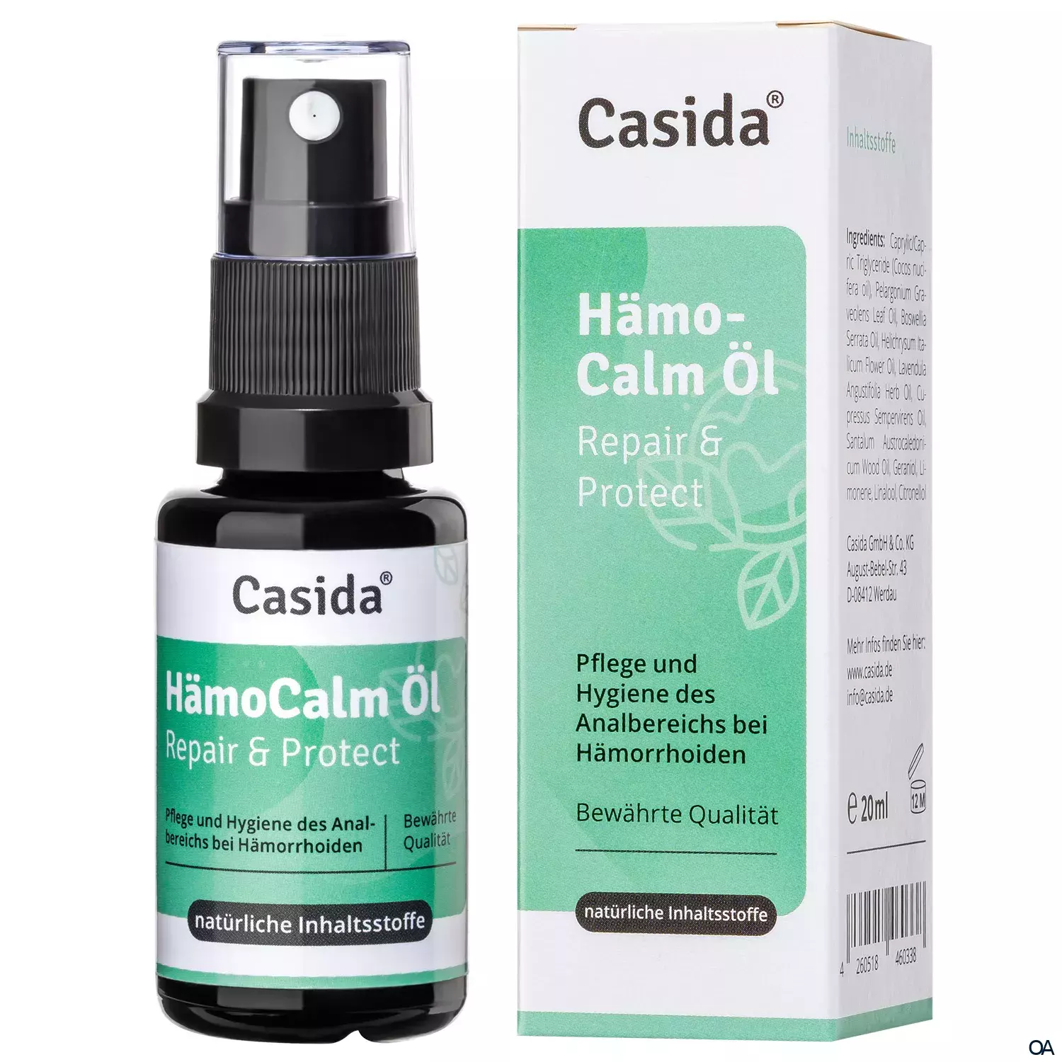 Casida HämoCalm Öl Repair & Protect Spray
