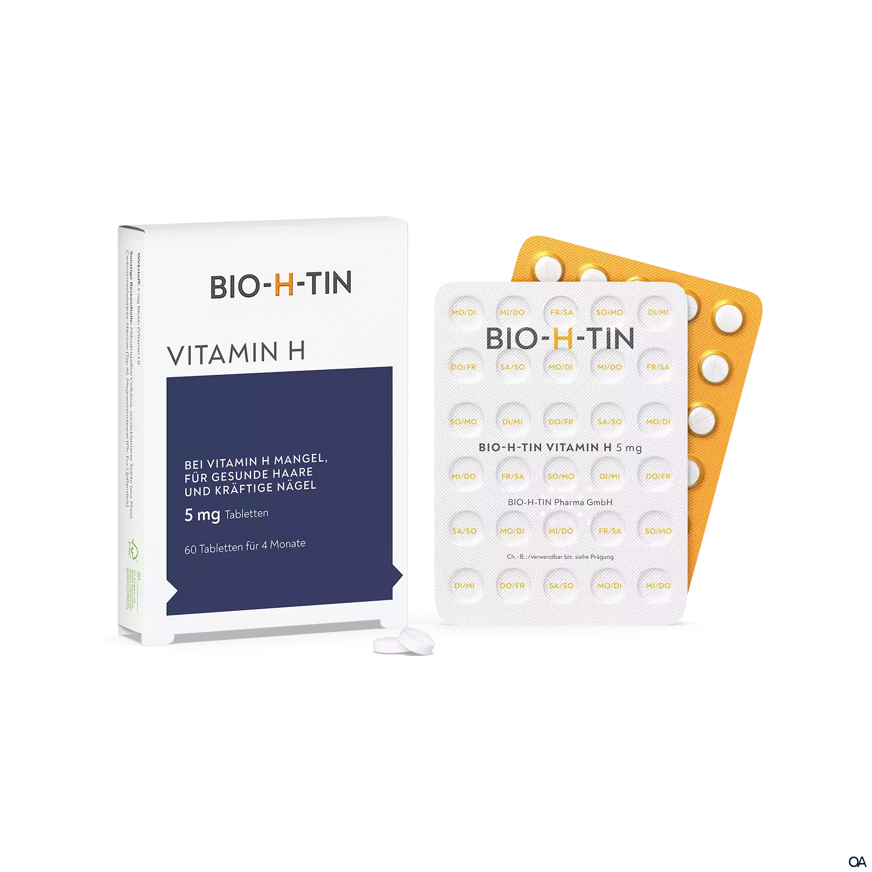 BIO-H-TIN® Vitamin H 5 mg Tabletten BIO-H-TIN® Vitamin H 5 mg Tabletten