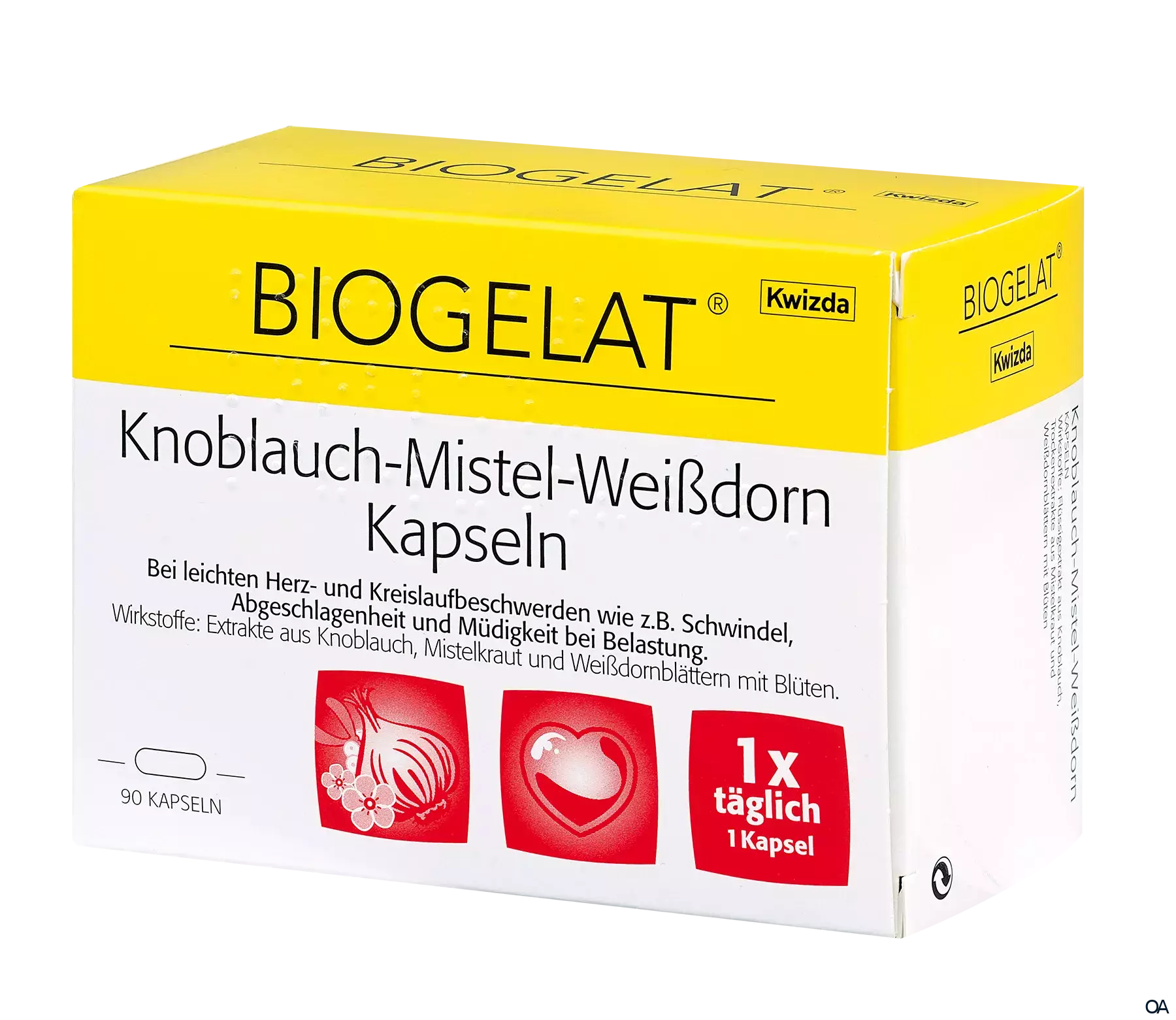 Biogelat Knoblauch-Mistel-Weißdorn Kapseln* Biogelat Knoblauch-Mistel-Weißdorn Kapseln*