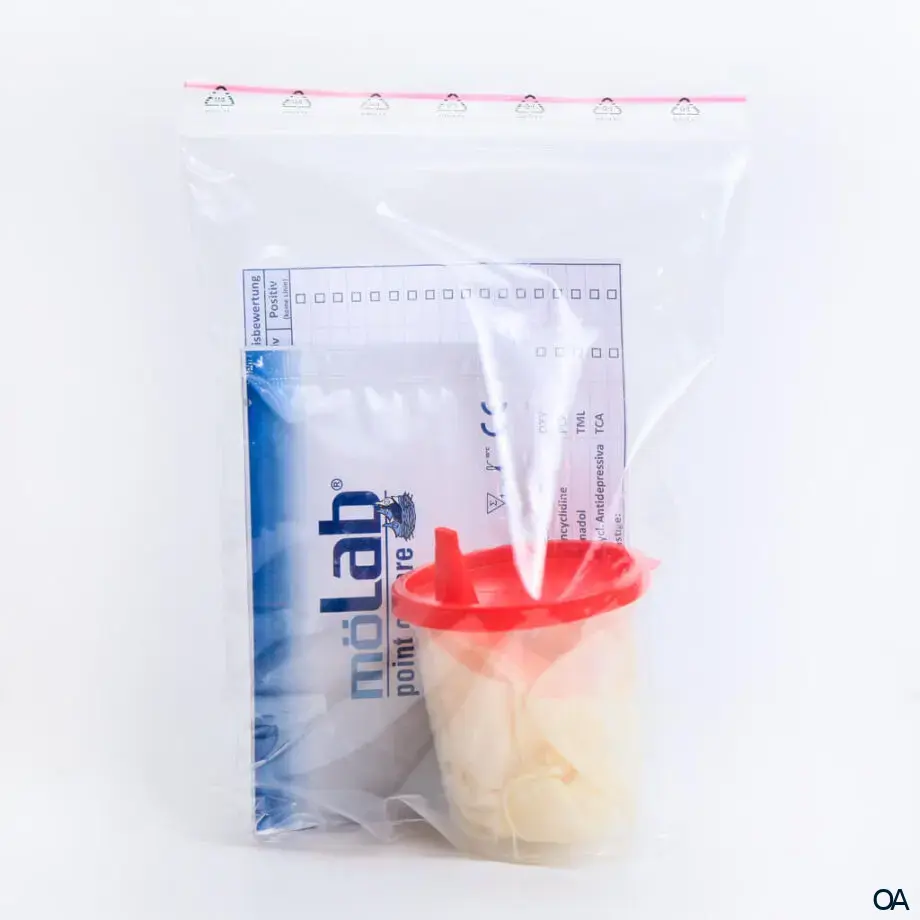 möLab mö-screen OneSecond 11 Multi-Dip Drogentest Set