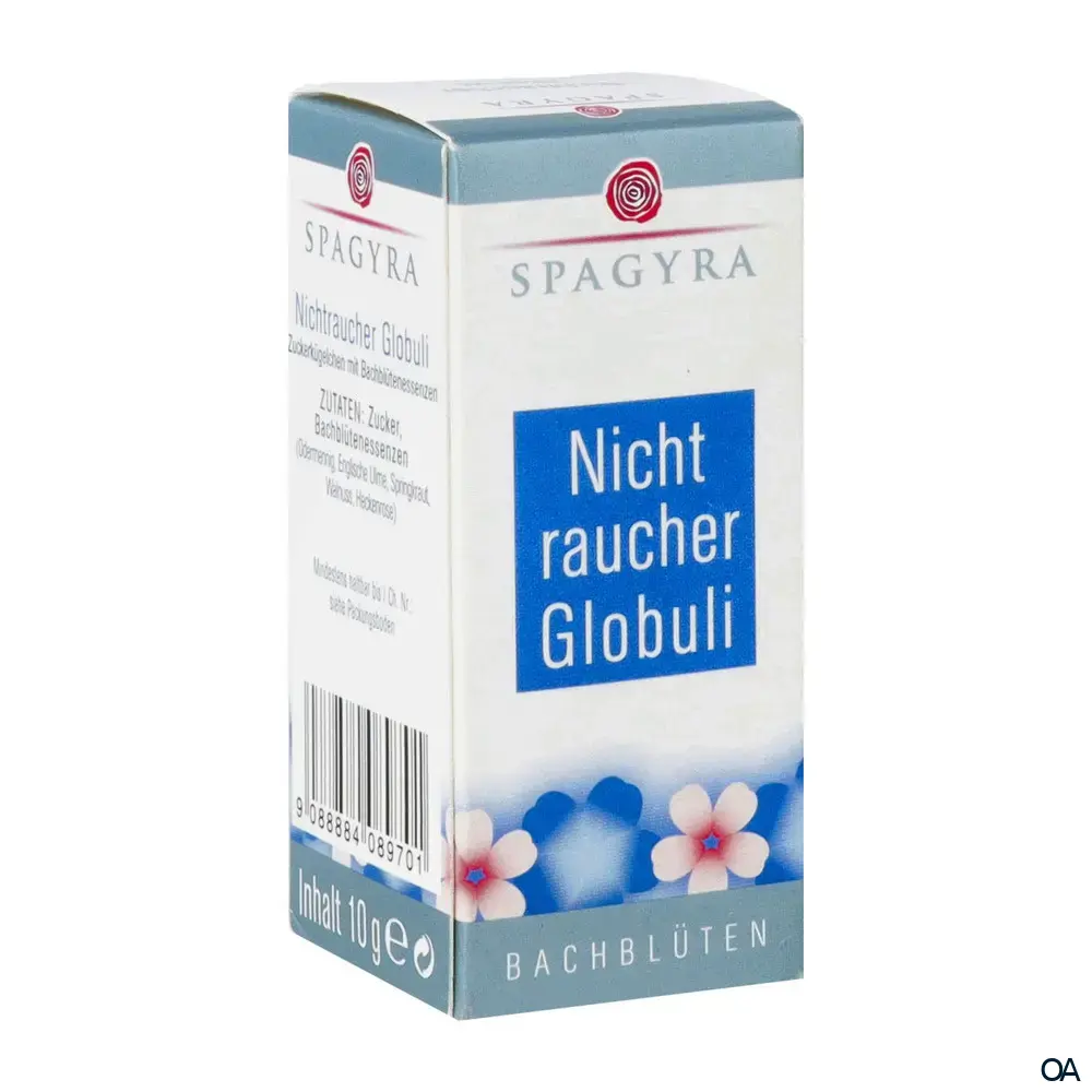 Spagyra Nichtraucher Bachblüten Globuli