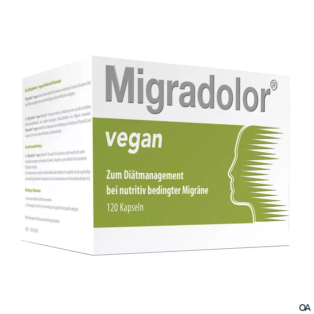 Migradolor vegan Kapseln Migradolor vegan Kapseln