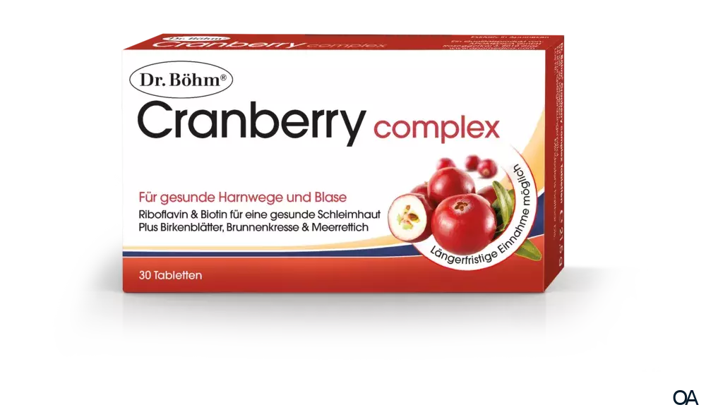 Dr. Böhm® Cranberry complex Tabletten Dr. Böhm® Cranberry complex Tabletten