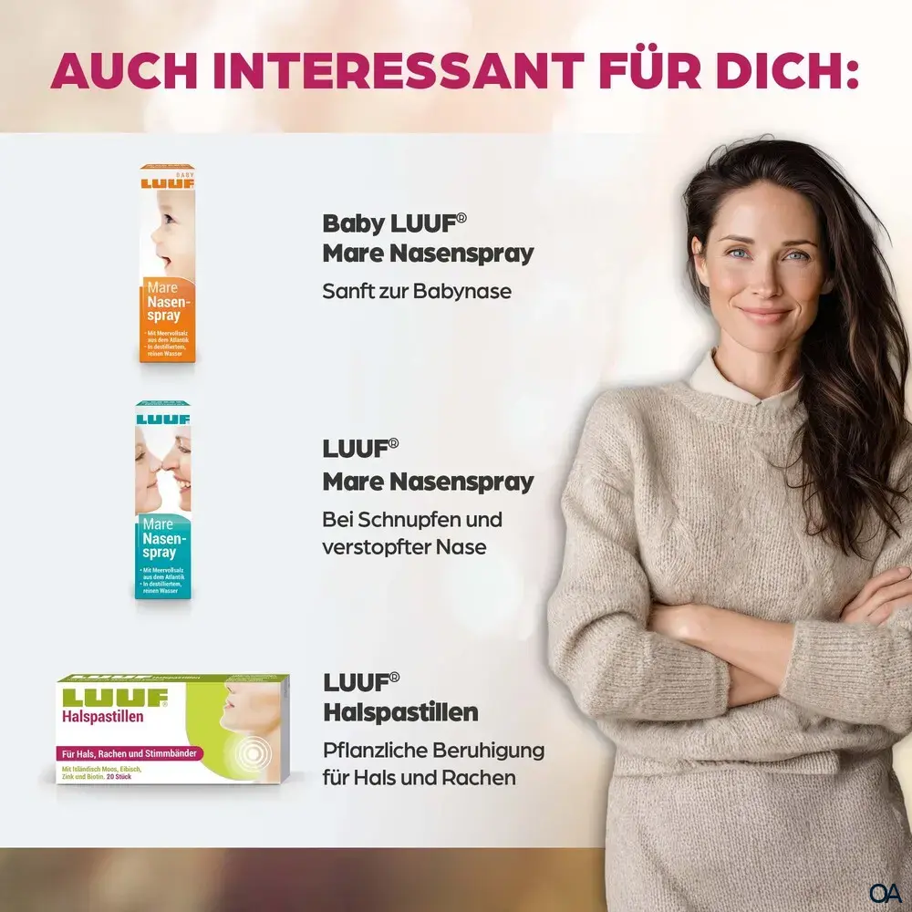 LUUF® Halspastillen mit Isländisch Moos und Eibisch