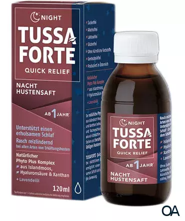 Tussaforte Quick Relief Night Hustensaft