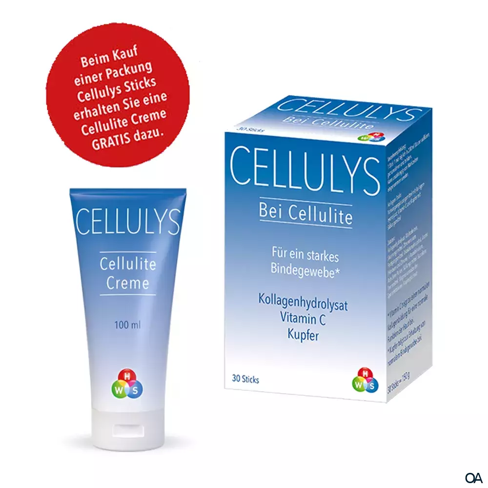 Cellulys Cellulite Sticks + Creme I AKTION Cellulys Cellulite Sticks + Creme I AKTION