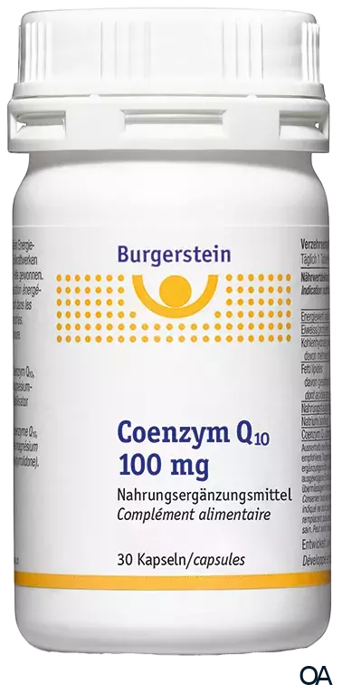 Burgerstein Coenzym Q10 100 mg Kapseln Burgerstein Coenzym Q10 100 mg Kapseln
