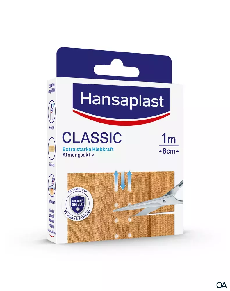 Hansaplast Classic Pflaster 8cm x 1m Hansaplast Classic Pflaster 8cm x 1m