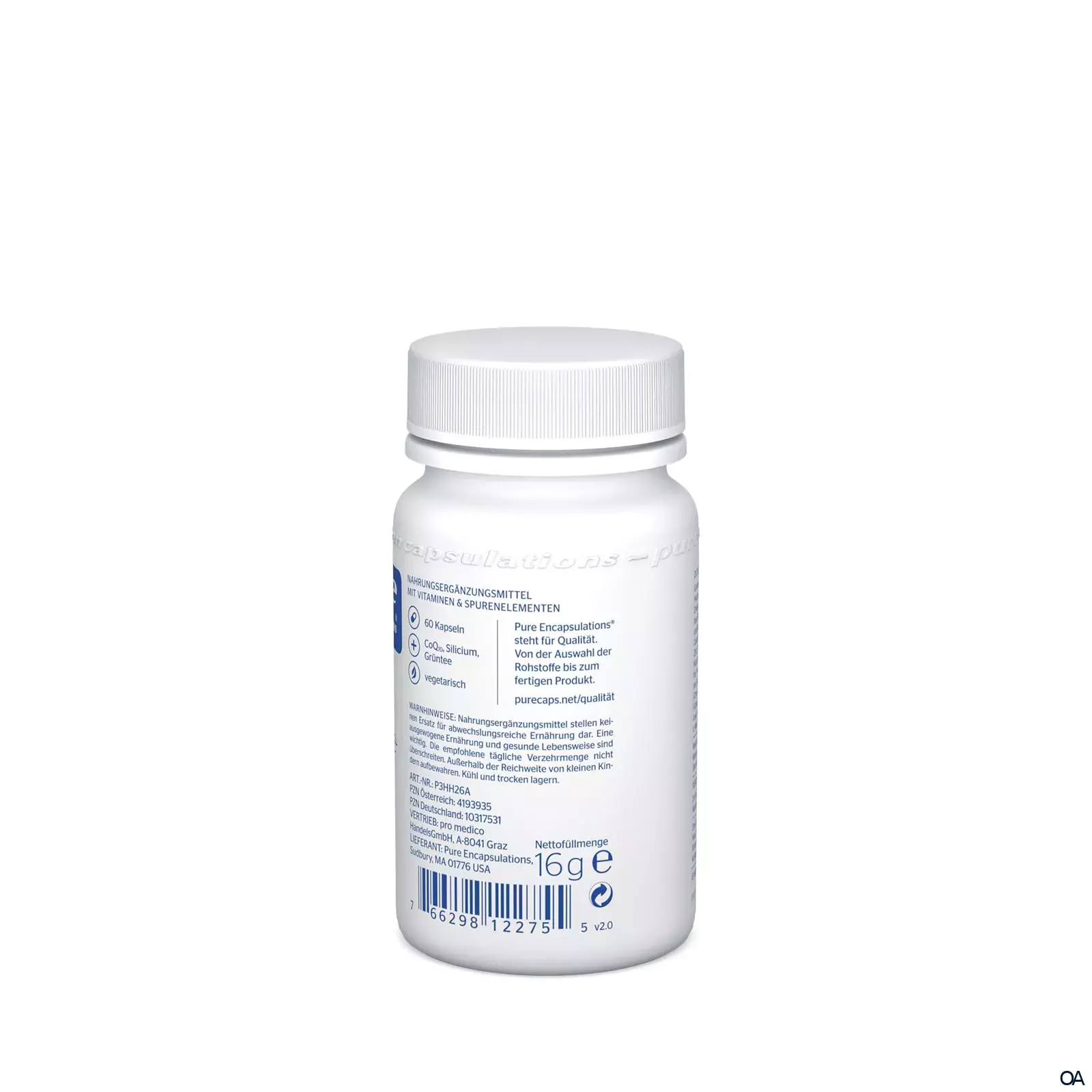 pure encapsulations® Haut-Haare-Nägel Kapseln