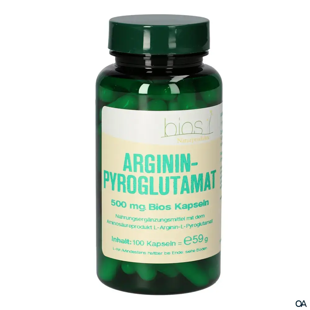 Bios Argininpyroglutamat 500 mg Kapseln Bios Argininpyroglutamat 500 mg Kapseln